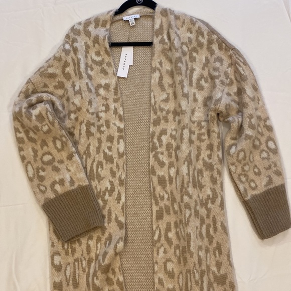 Leopard Print Cardigan - Picture 1 of 5